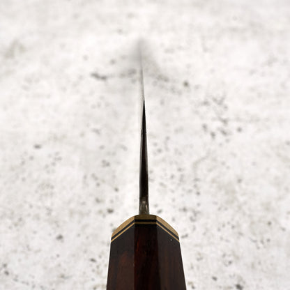 Fredrik Spåre Gyuto 220mm Damascus 1.2419 15n20 Cocobolo with Saya - Choil
