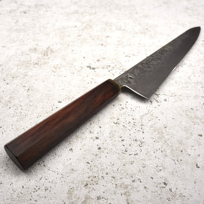 Fredrik Spåre Gyuto 220mm Damascus 1.2419 15n20 Cocobolo with Saya - Handle