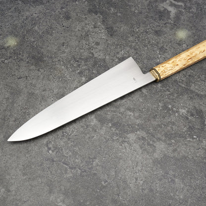 Fredrik Spåre Gyuto 220mm Honyaki 26c3 "Spicy White" - Profile