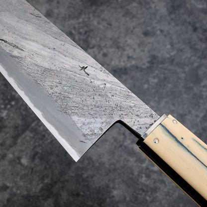 Milan Gravier X Adonis Forged Arts Gyuto 260mm Damascus Twist – view 8