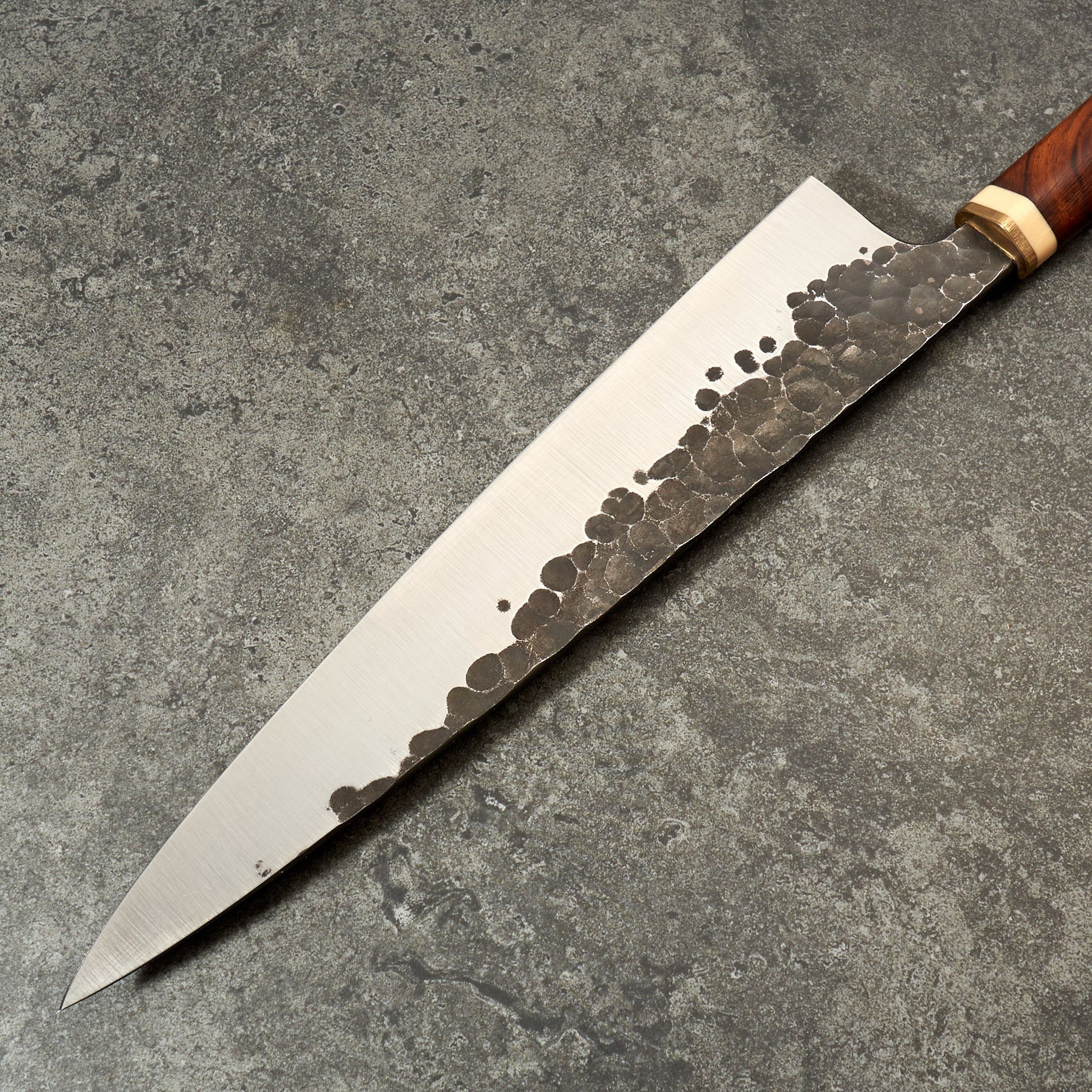 Gyuto 265mm AEB-L Wabi Sabi – blade close-up