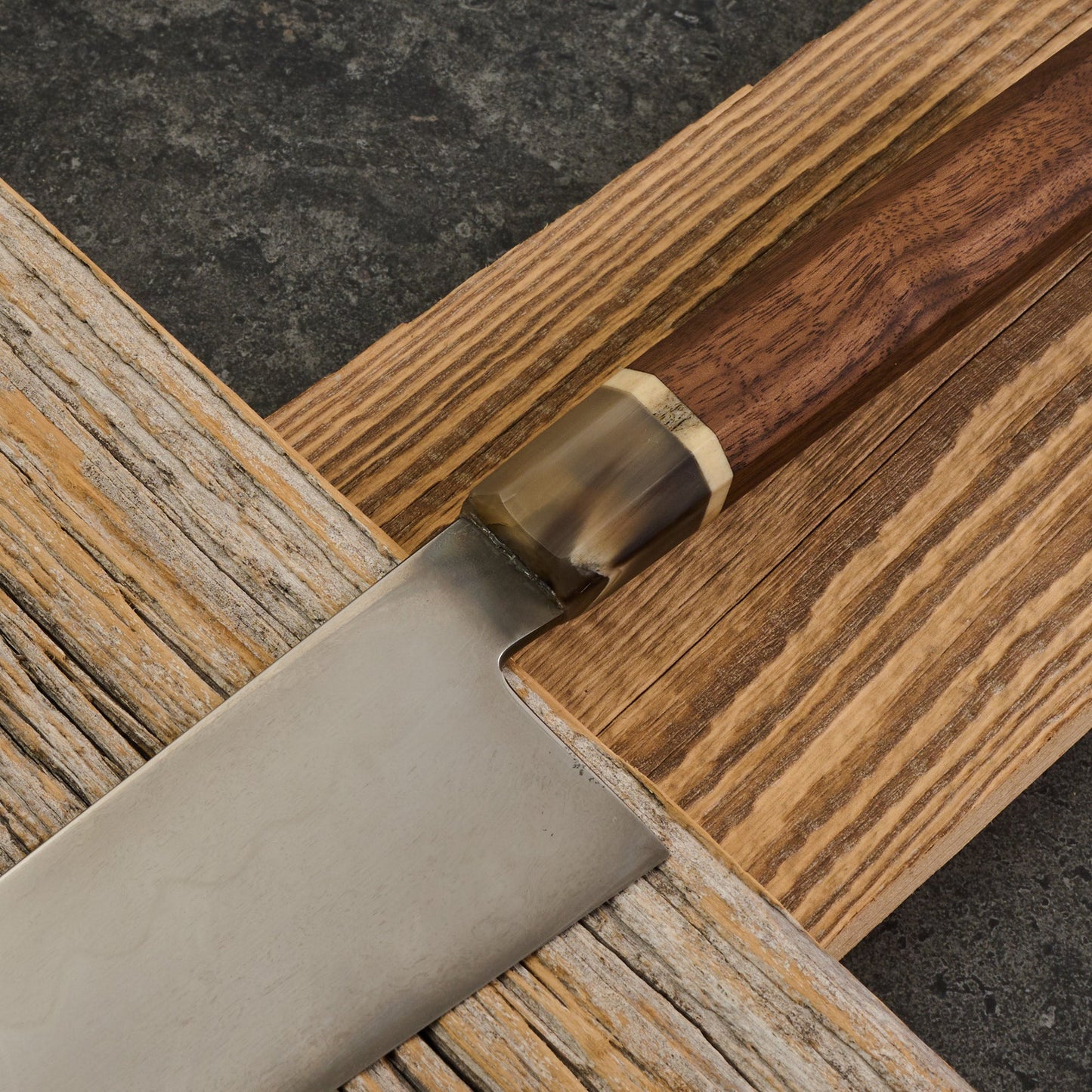 Gyuto 215mm Honyaki Kogatana Set – side profile