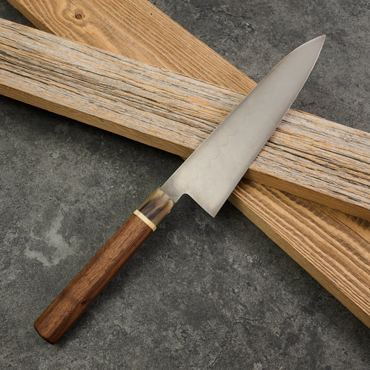 Gyuto 215mm Honyaki Kogatana Set