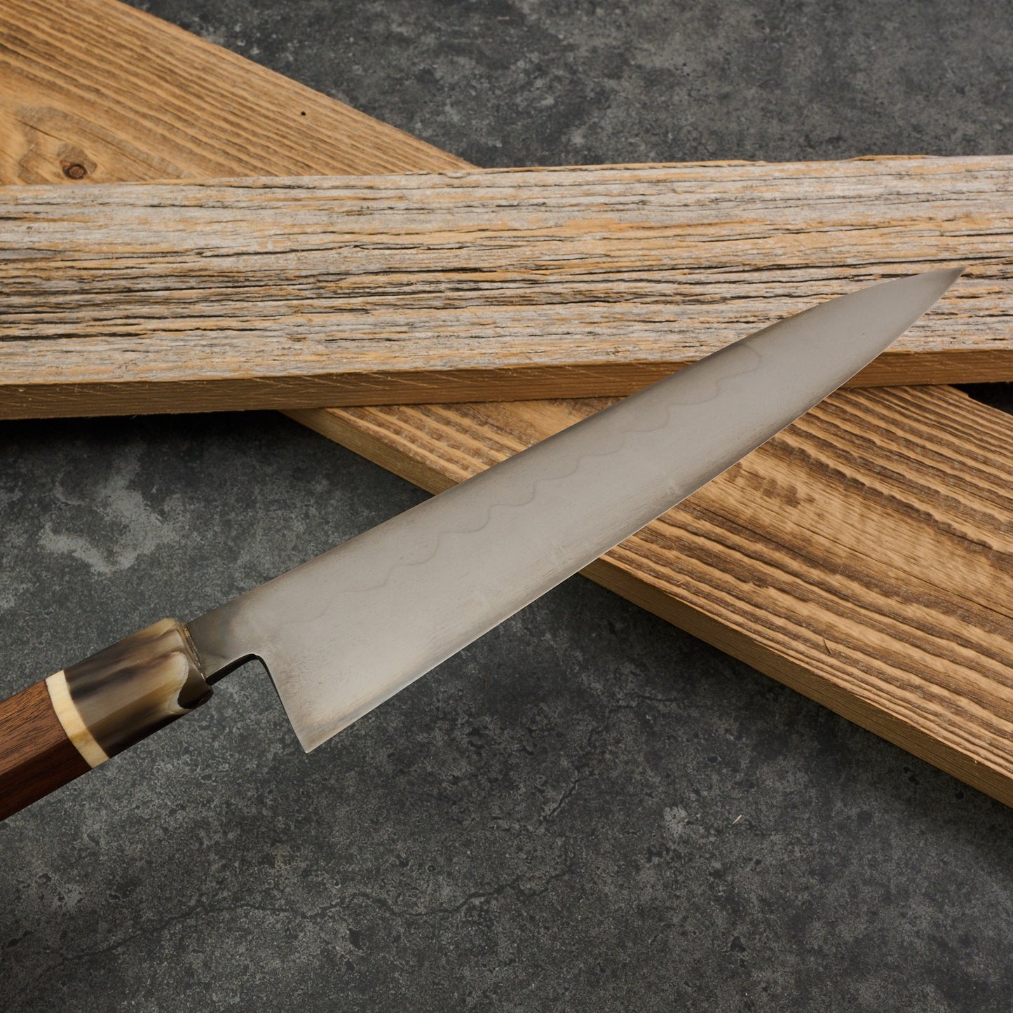 Gyuto 215mm Honyaki Kogatana Set – handle detail