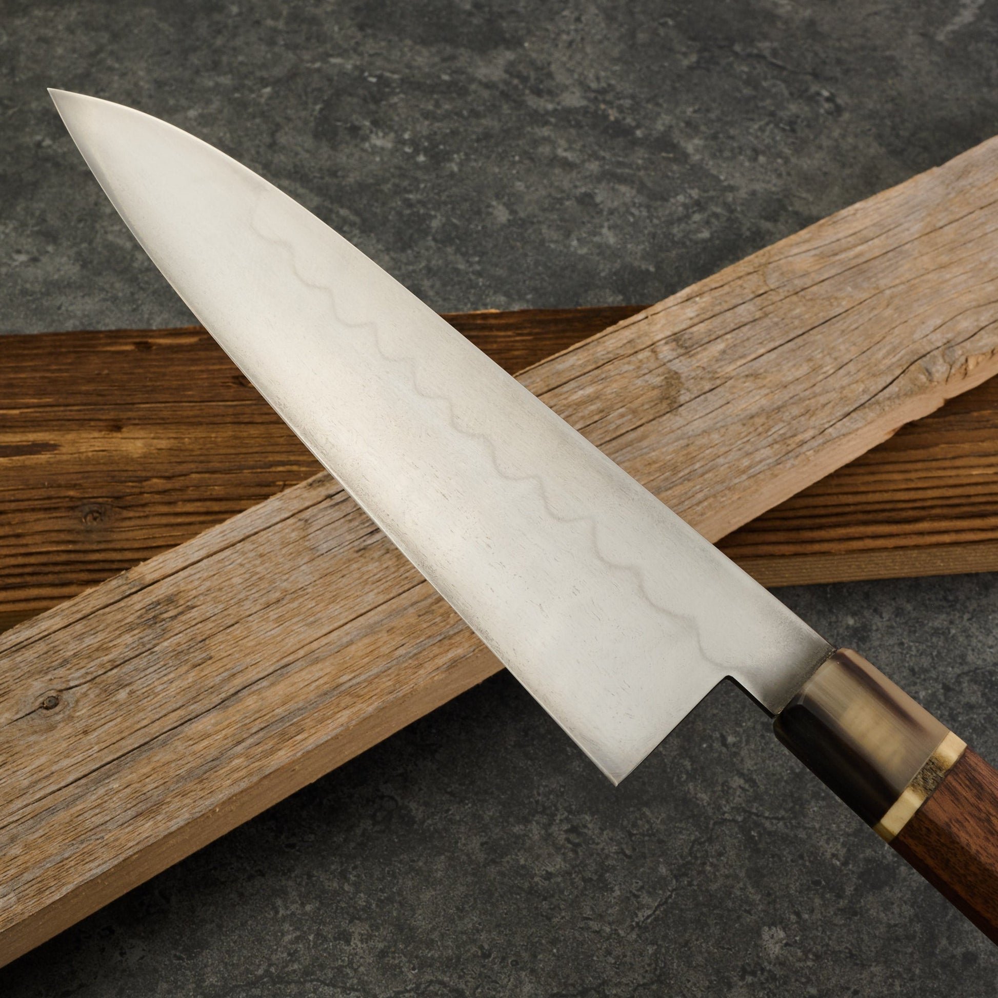Gyuto 220mm Honyaki Kogatana Set – view 10