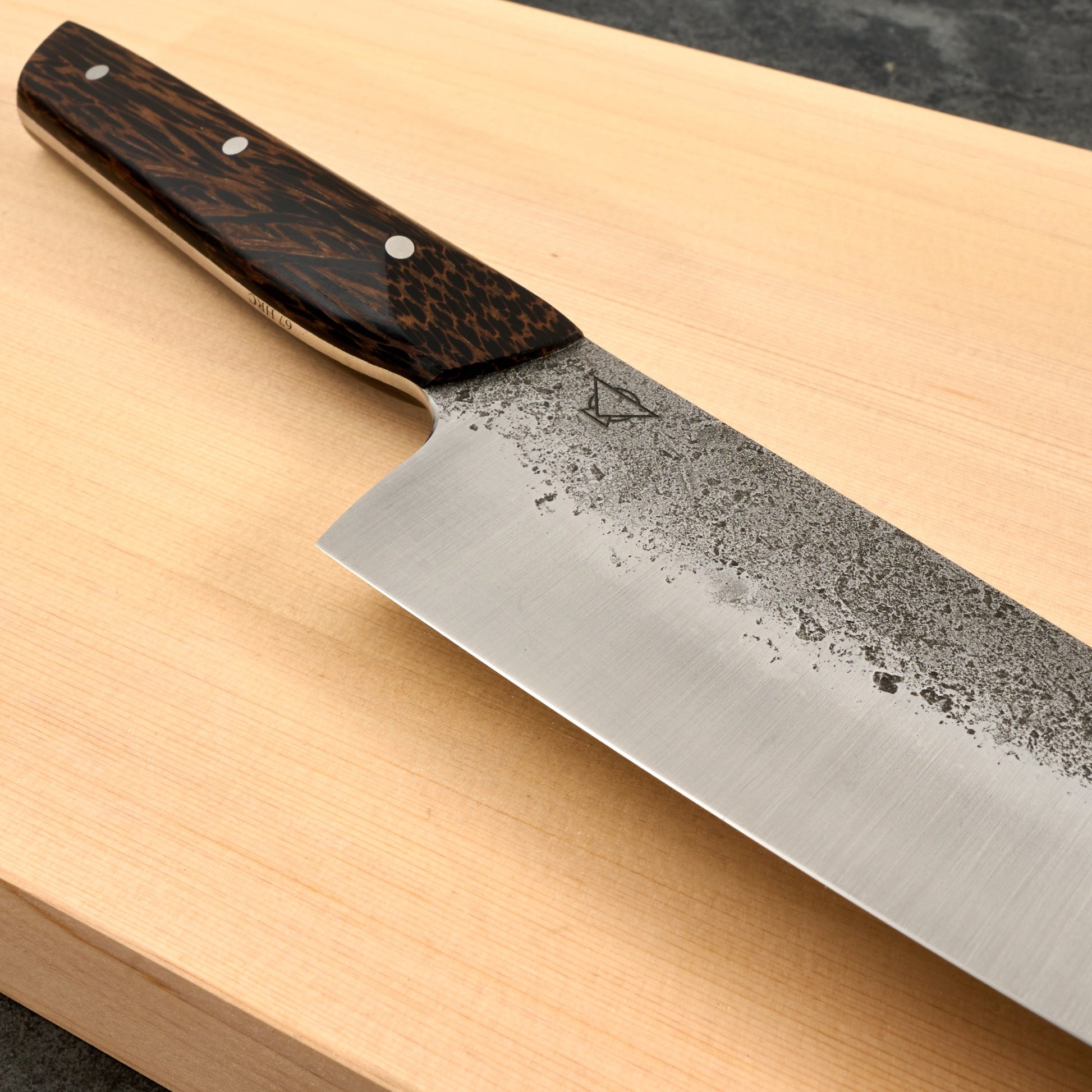 Gyuto 190mm Apex Ultra Black Palmira – handle detail