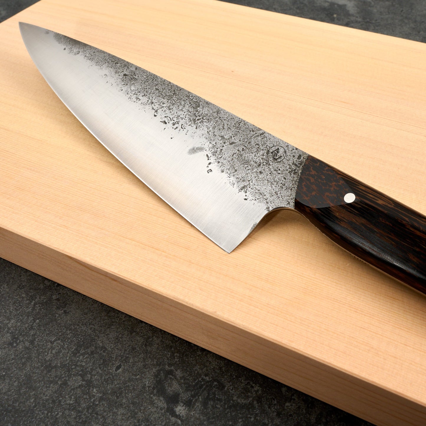 Gyuto 190mm Apex Ultra Black Palmira – blade close-up