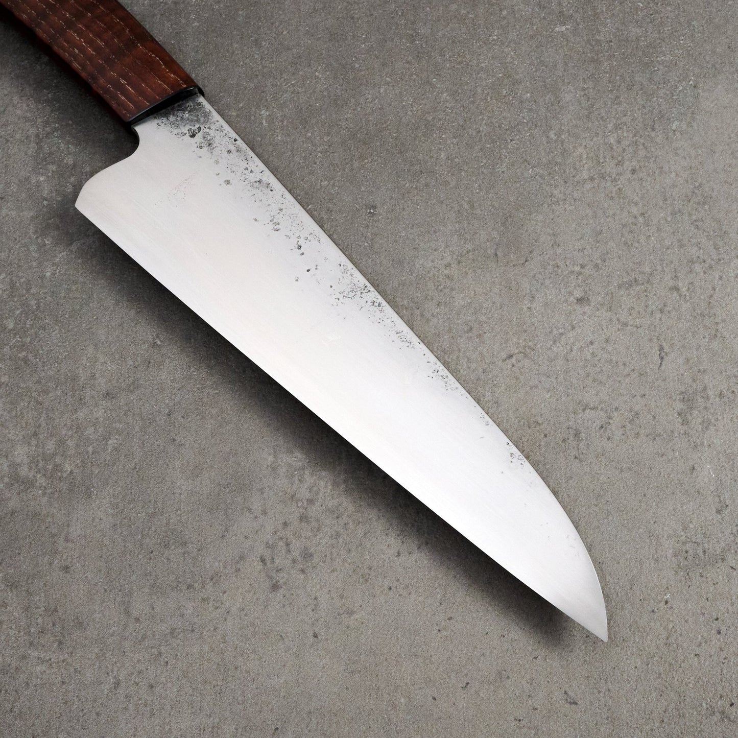 Gyuto 195mm Apex Ultra Mono G10 & German Ash – blade close-up