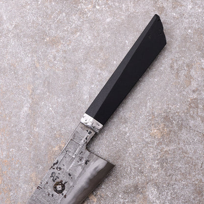 Gyuto 205mm SanMai Aluminium & Micarta – side profile