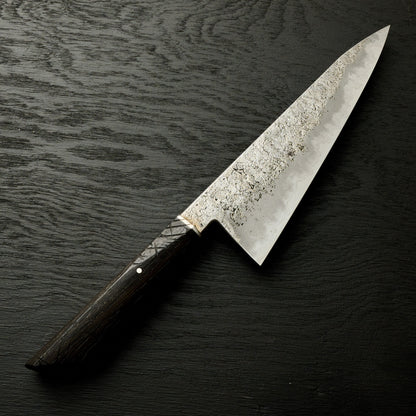 Gyuto 212mm Damascus GoMai 1.2210 BogOak
