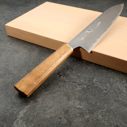 Gyuto 216mm Wrought Iron Clad 135Cr3 Full Kasumi 'Phénix' Mali Irie-Cros – view 7