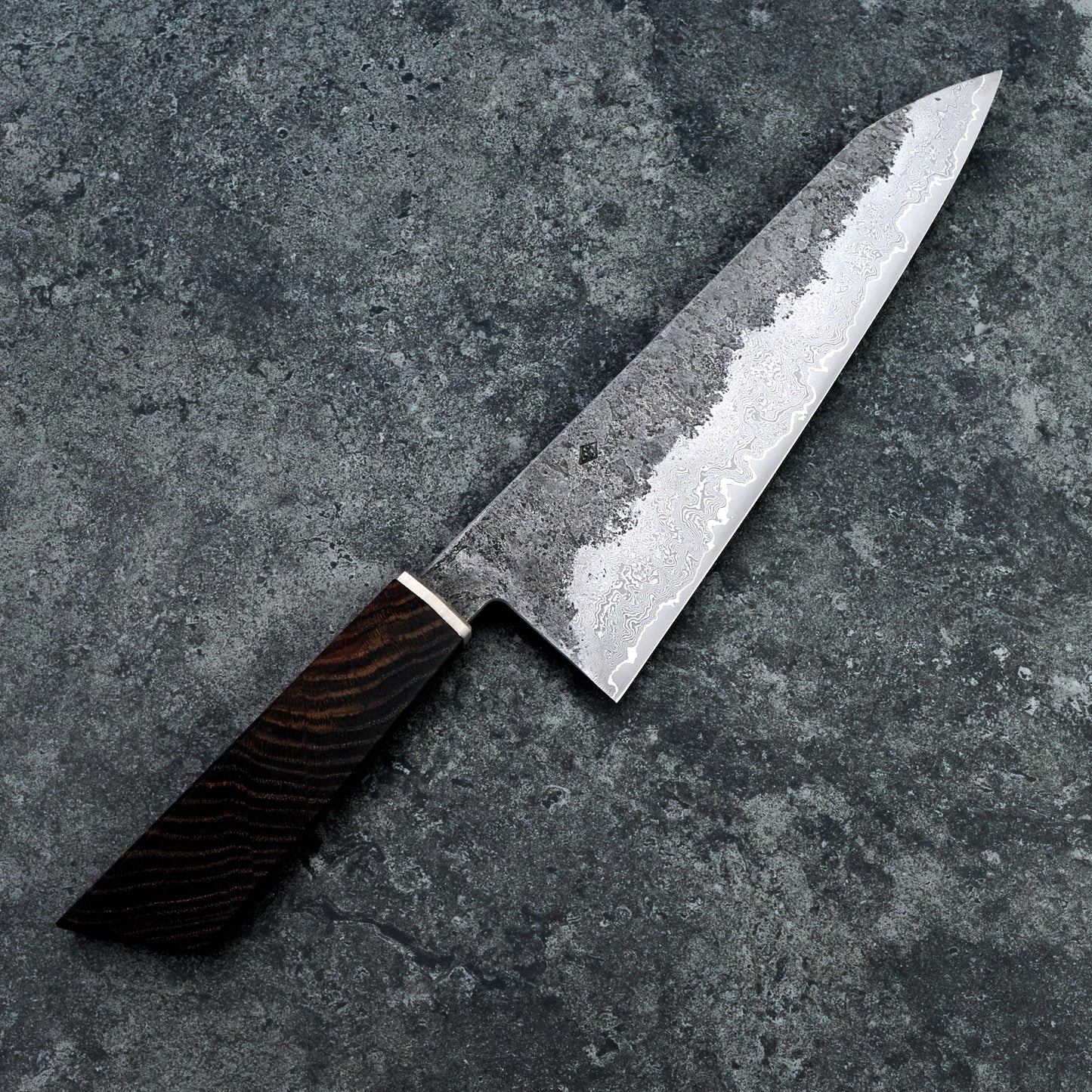 Gyuto 218mm Pro Series GoMai Damascus & Apex Ultra