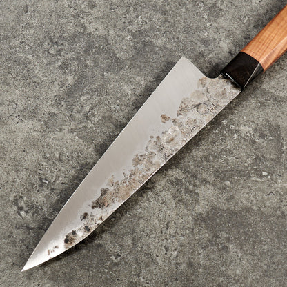 Gyuto 220mm C100S 'Denty' – detail view