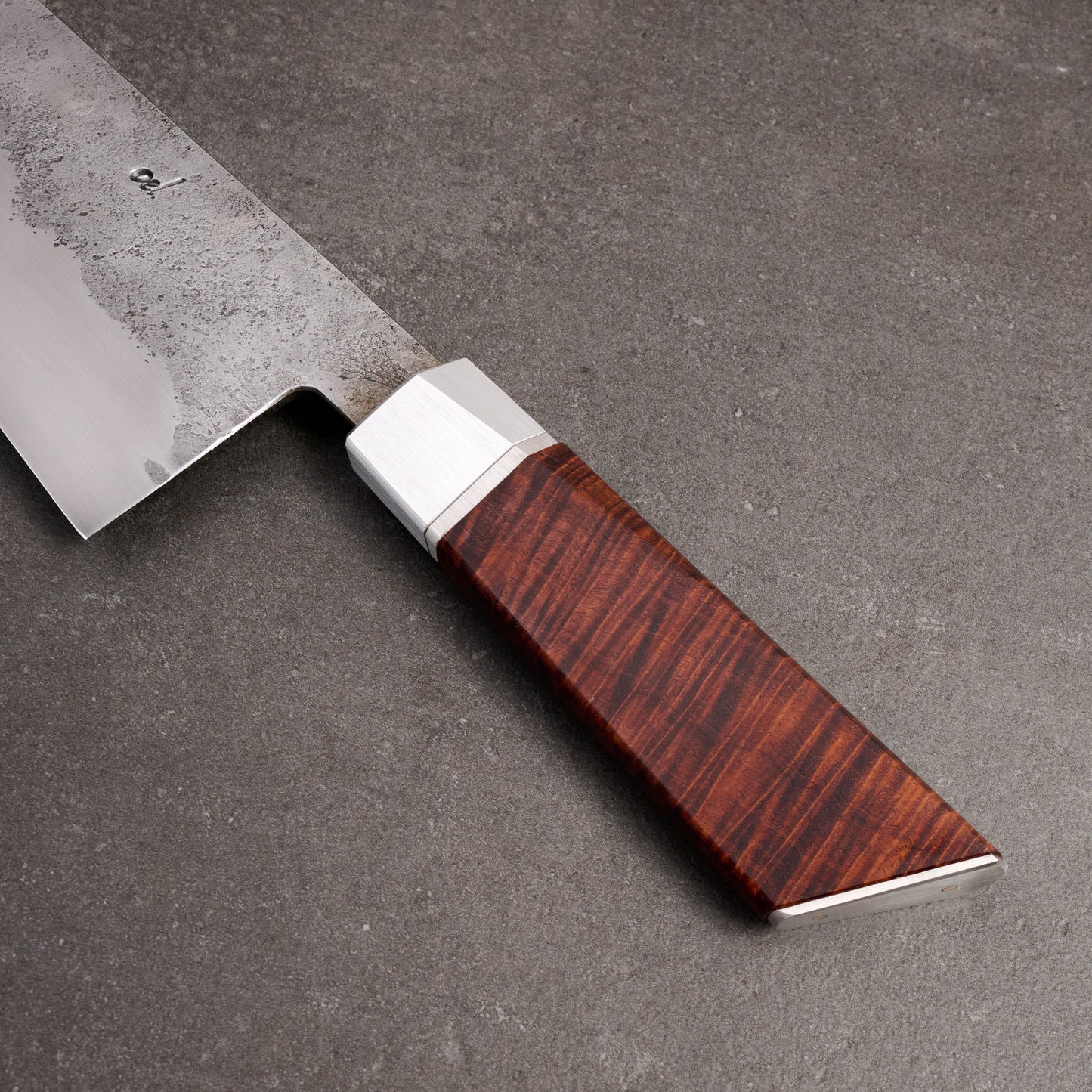 Gyuto 220mm Carbon Pro Gidgee & 1.2419.05 – side profile