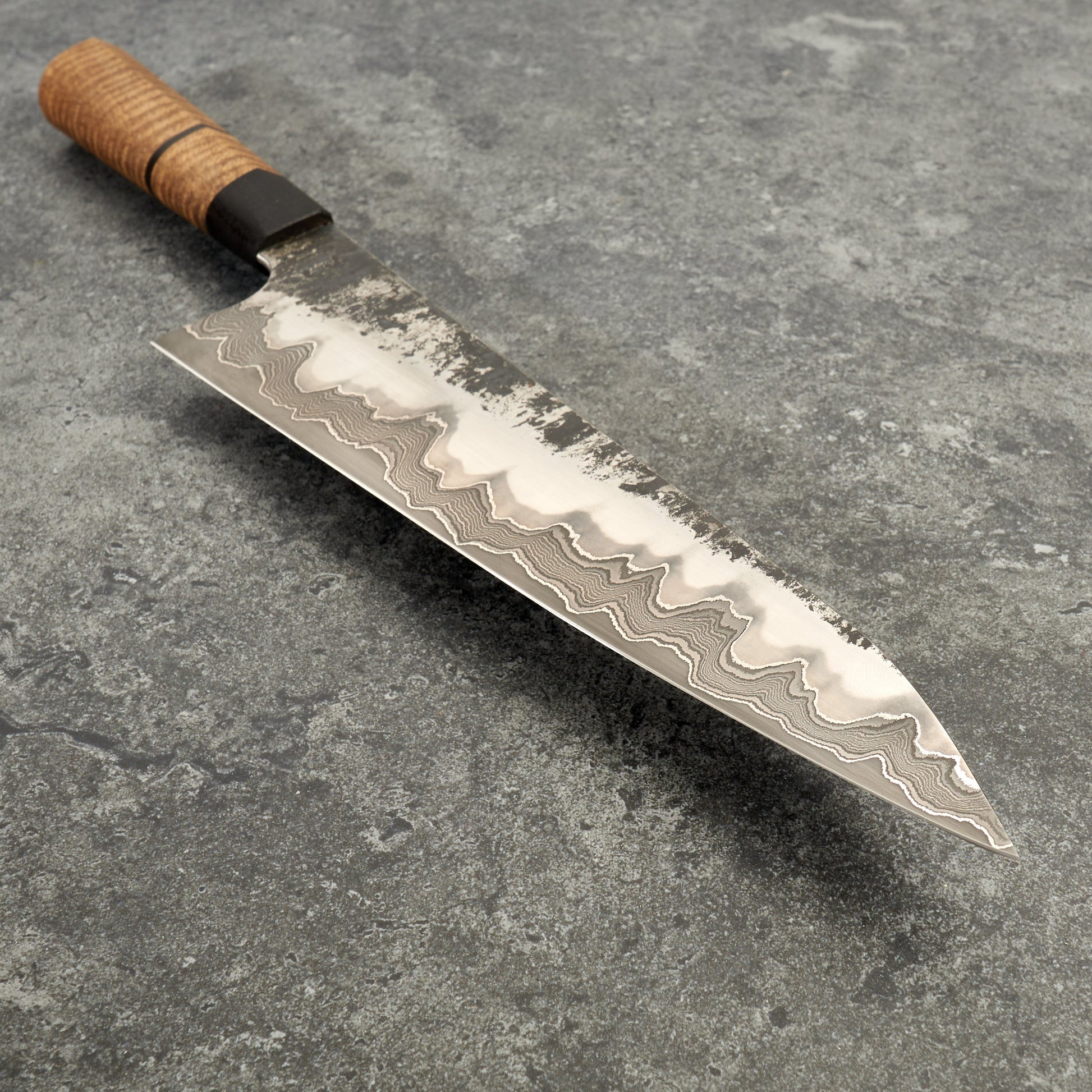 Gyuto 220mm Ku Mai – detail view