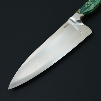 Gyuto 220mm RWL34 S-Grind Integral – detail view