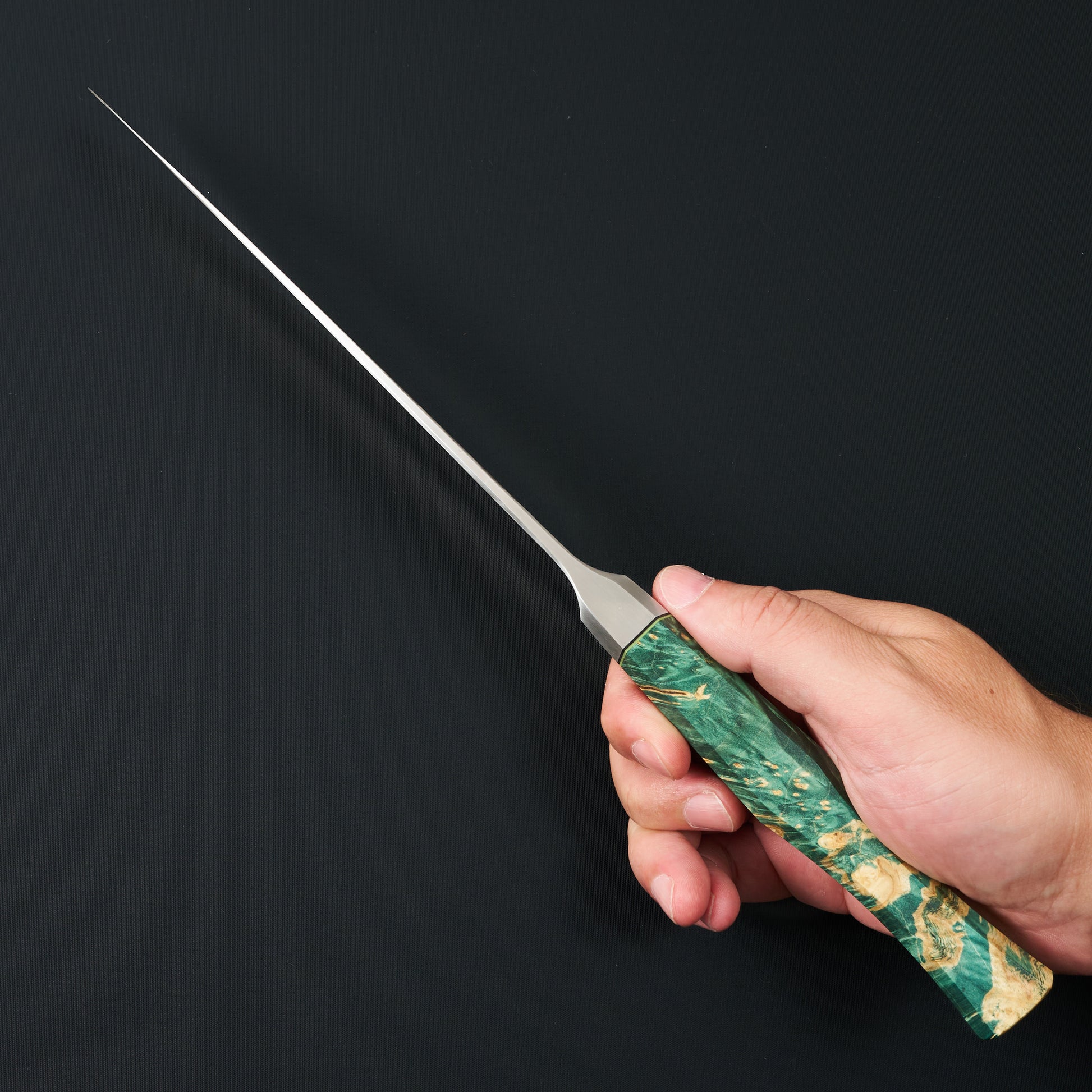 Gyuto 220mm RWL34 S-Grind Integral – side profile