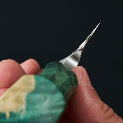 Gyuto 220mm RWL34 S-Grind Integral – blade close-up