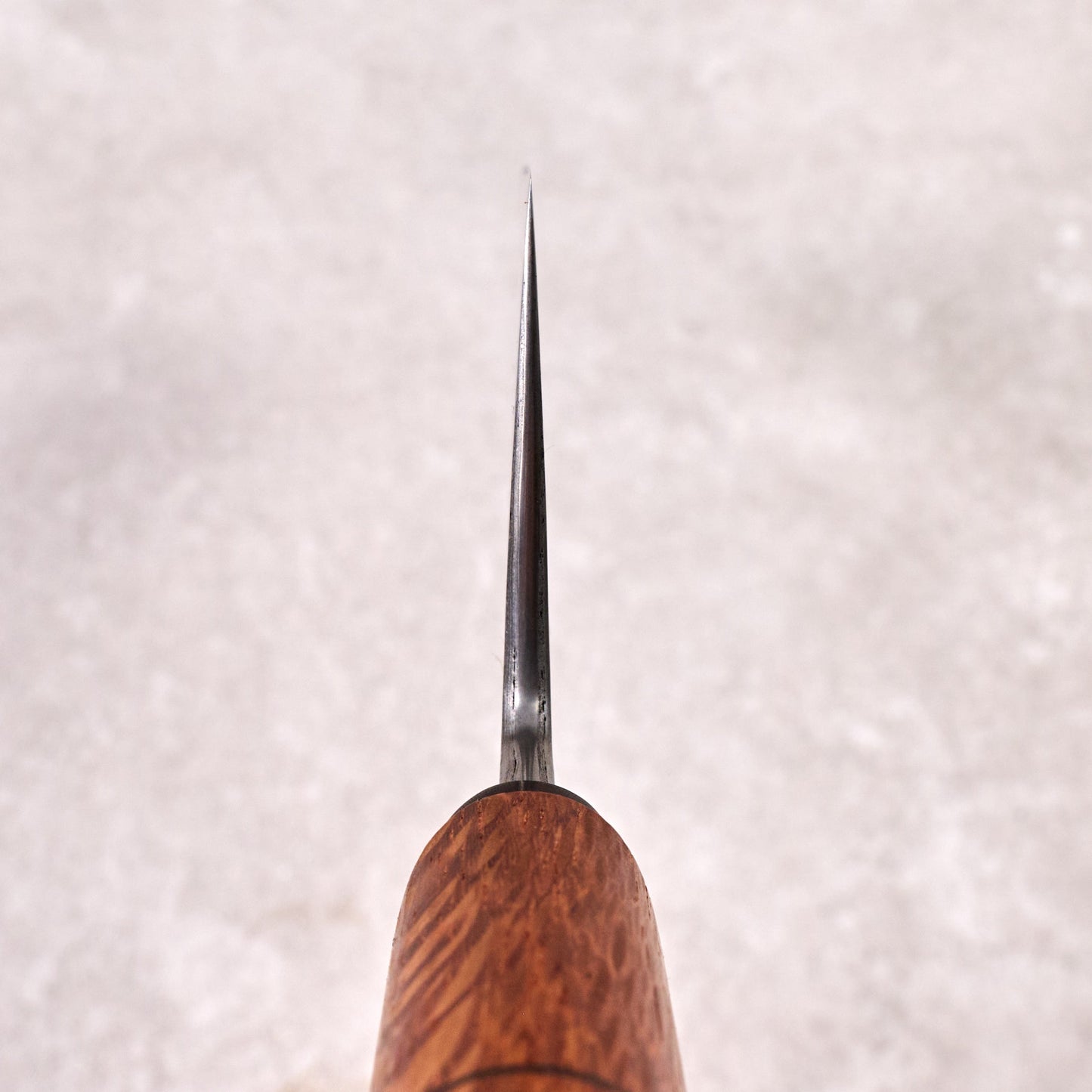 Gyuto 220mm SanMai 135Cr3 & Wrought Iron – side profile