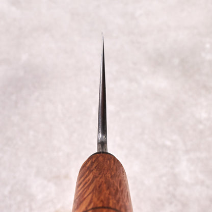 Gyuto 220mm SanMai 135Cr3 & Wrought Iron – side profile