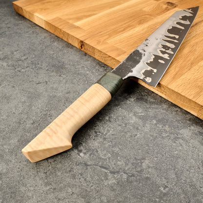 Gyuto 220mm Stainless Clad 52100 Go Mai S Grind – view 6