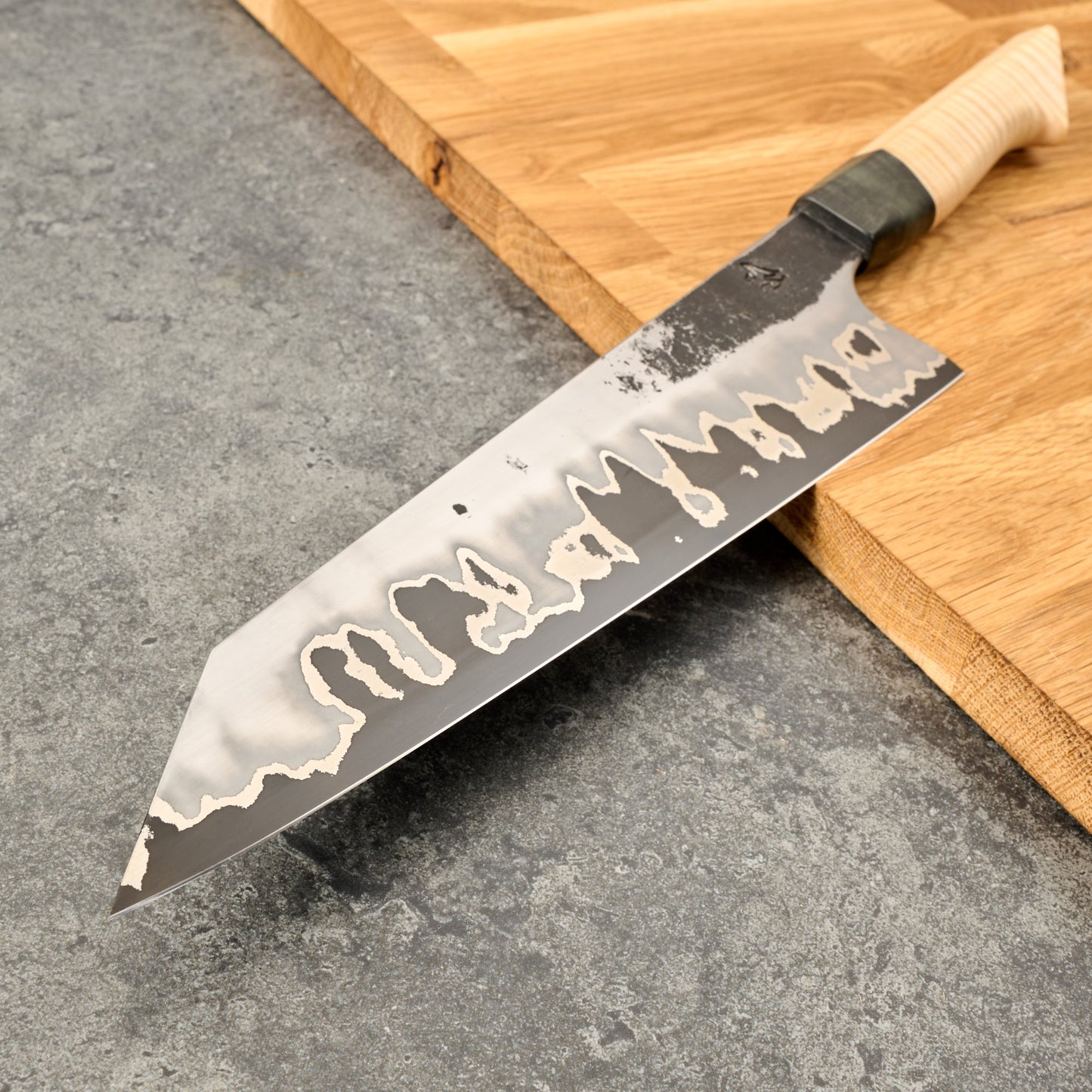 Gyuto 220mm Stainless Clad 52100 Go Mai S Grind – view 7