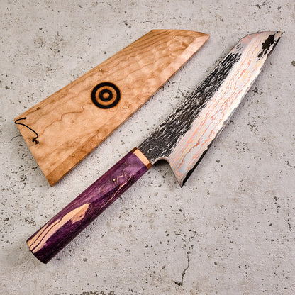 Gyuto 220mm Vtoku2 Mokume Copper, Brass & Stainless – view 7