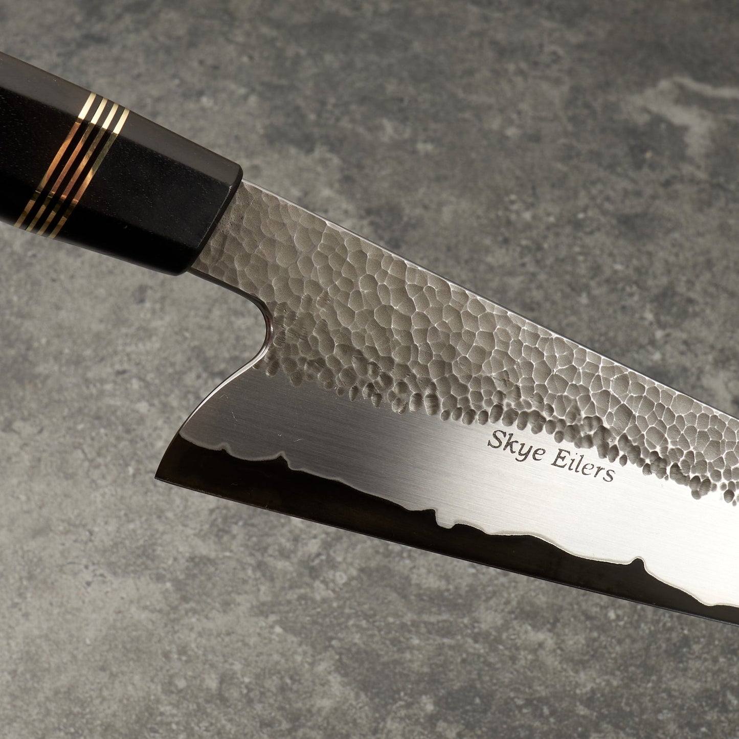 Gyuto 220mm Vtoku2 Stainless Clad African Blackwood – view 6