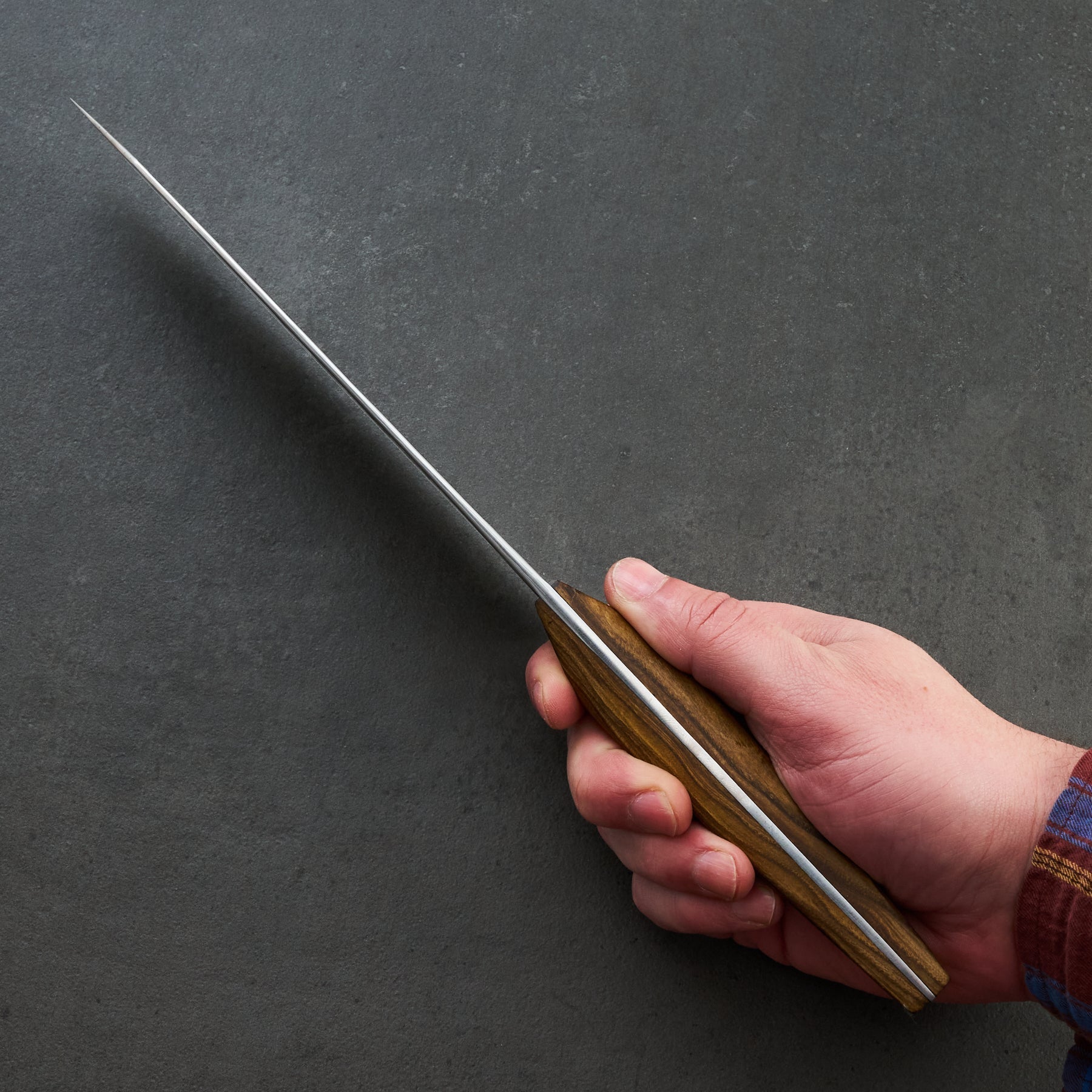 Gyuto 225mm Apex Ultra Stainless Clad Sumac – side profile