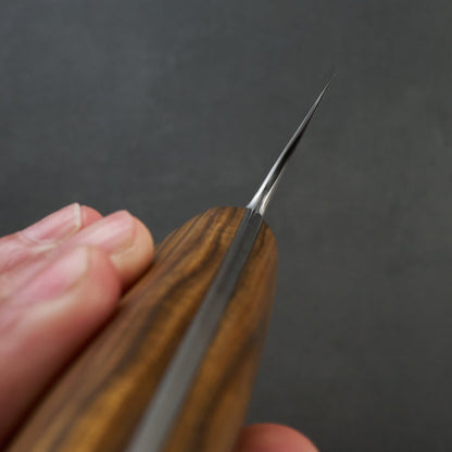 Gyuto 225mm Apex Ultra Stainless Clad Sumac – handle detail