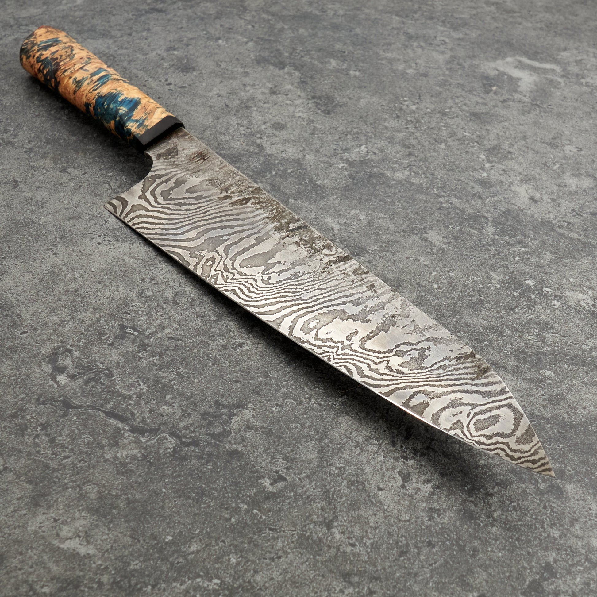Gyuto 225mm Lazy Twist SL – detail view