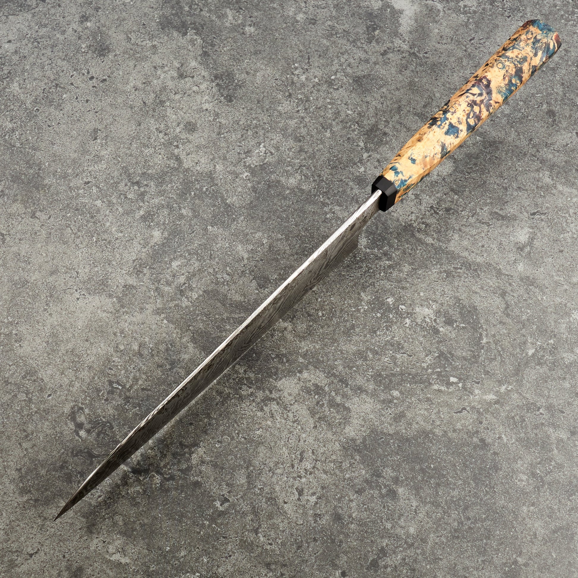 Gyuto 225mm Lazy Twist SL – side profile