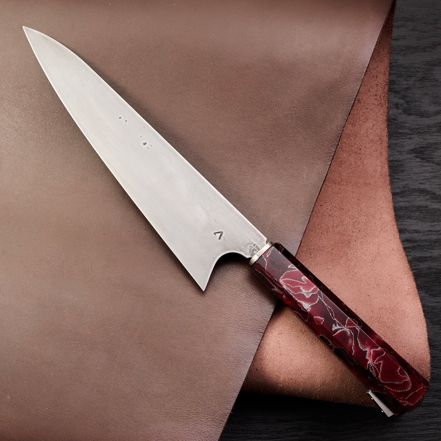 Gyuto 230mm 125sc Honyaki Deep Etch – view 6