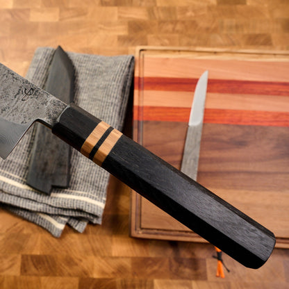 Gyuto 230mm Damascus Clad Apex Ultra Kogatana Combo – view 7