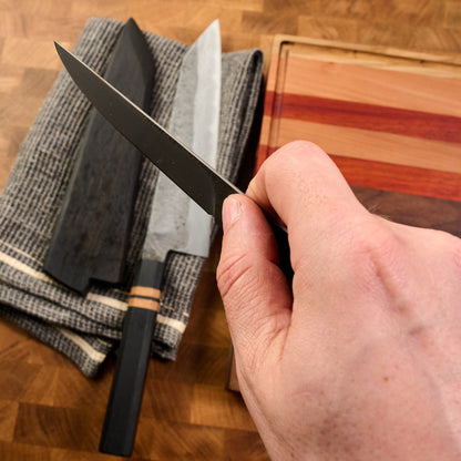 Gyuto 230mm Damascus Clad Apex Ultra Kogatana Combo – view 9
