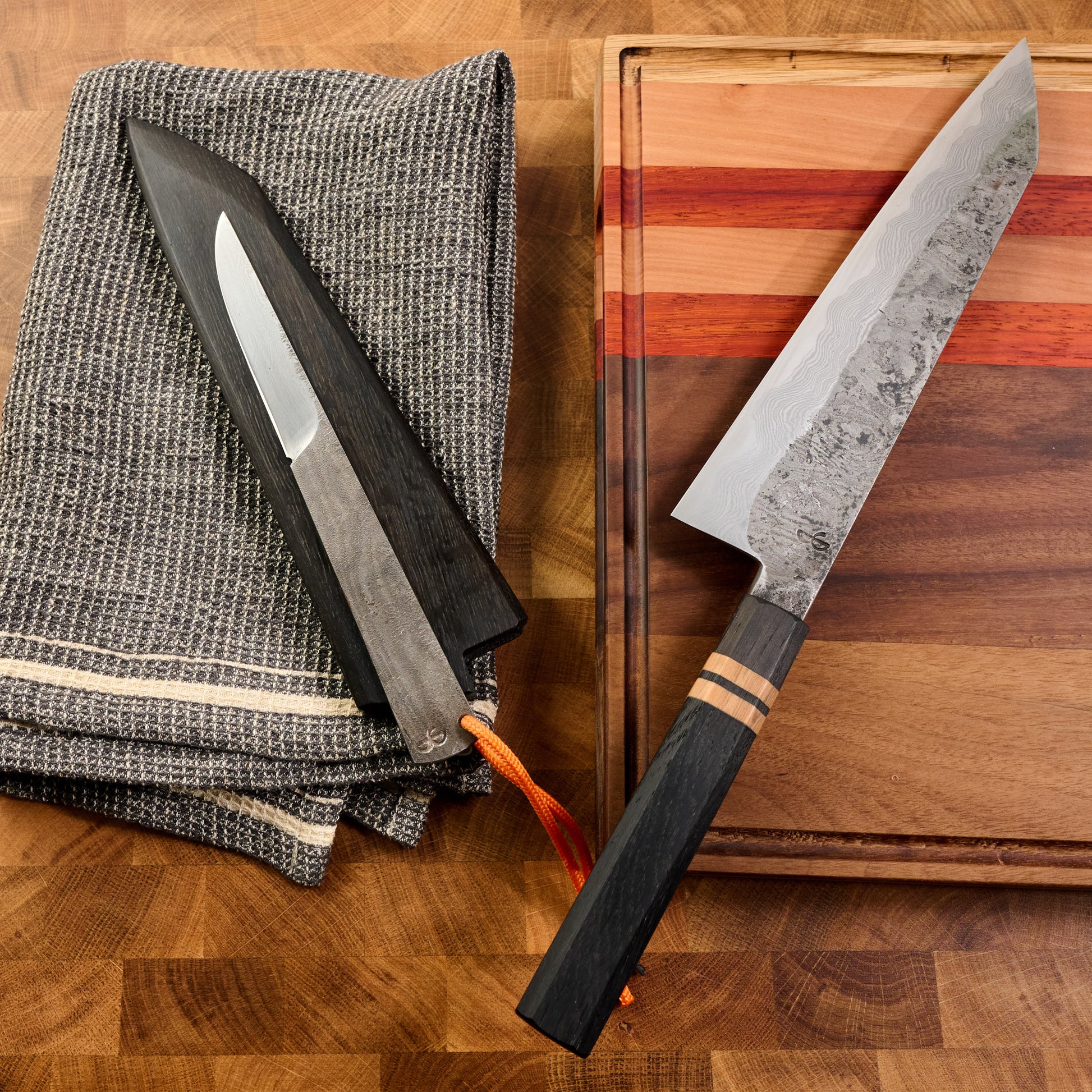 Gyuto 230mm Damascus Clad Apex Ultra Kogatana Combo
