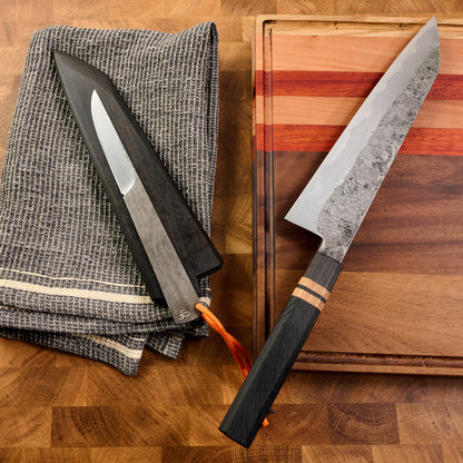 Gyuto 230mm Damascus Clad Apex Ultra Kogatana Combo