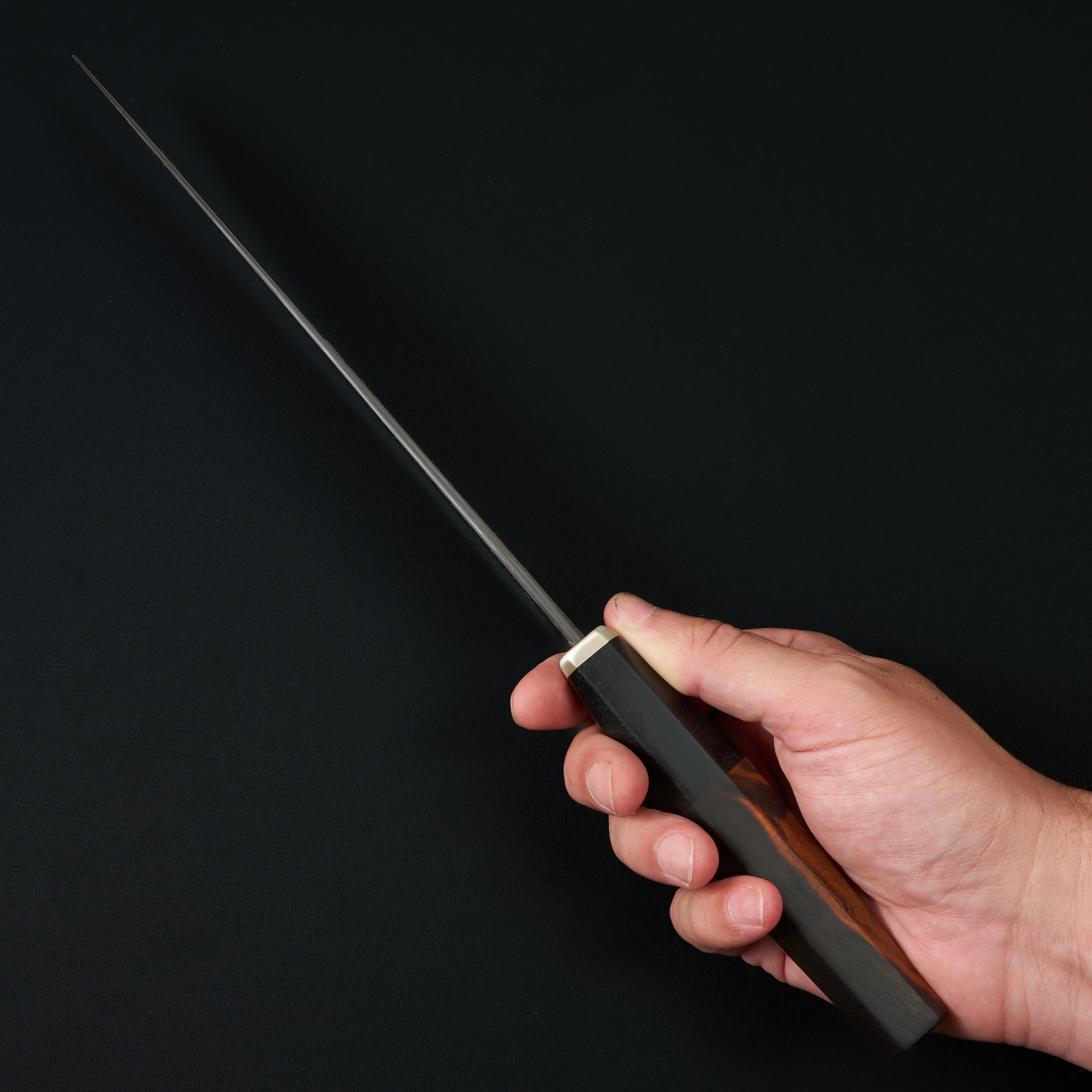 Gyuto 230mm Damasteel Apex Ultra By Tobias Hangler – side profile