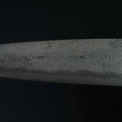 Gyuto 230mm Damasteel Apex Ultra By Tobias Hangler – blade close-up
