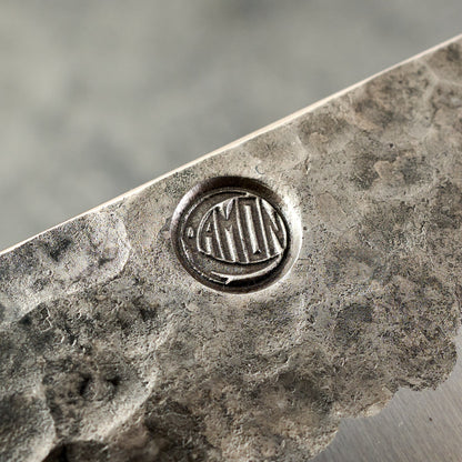 Gyuto 230mm Denty Kurouchi Oak Heirloom – blade close-up