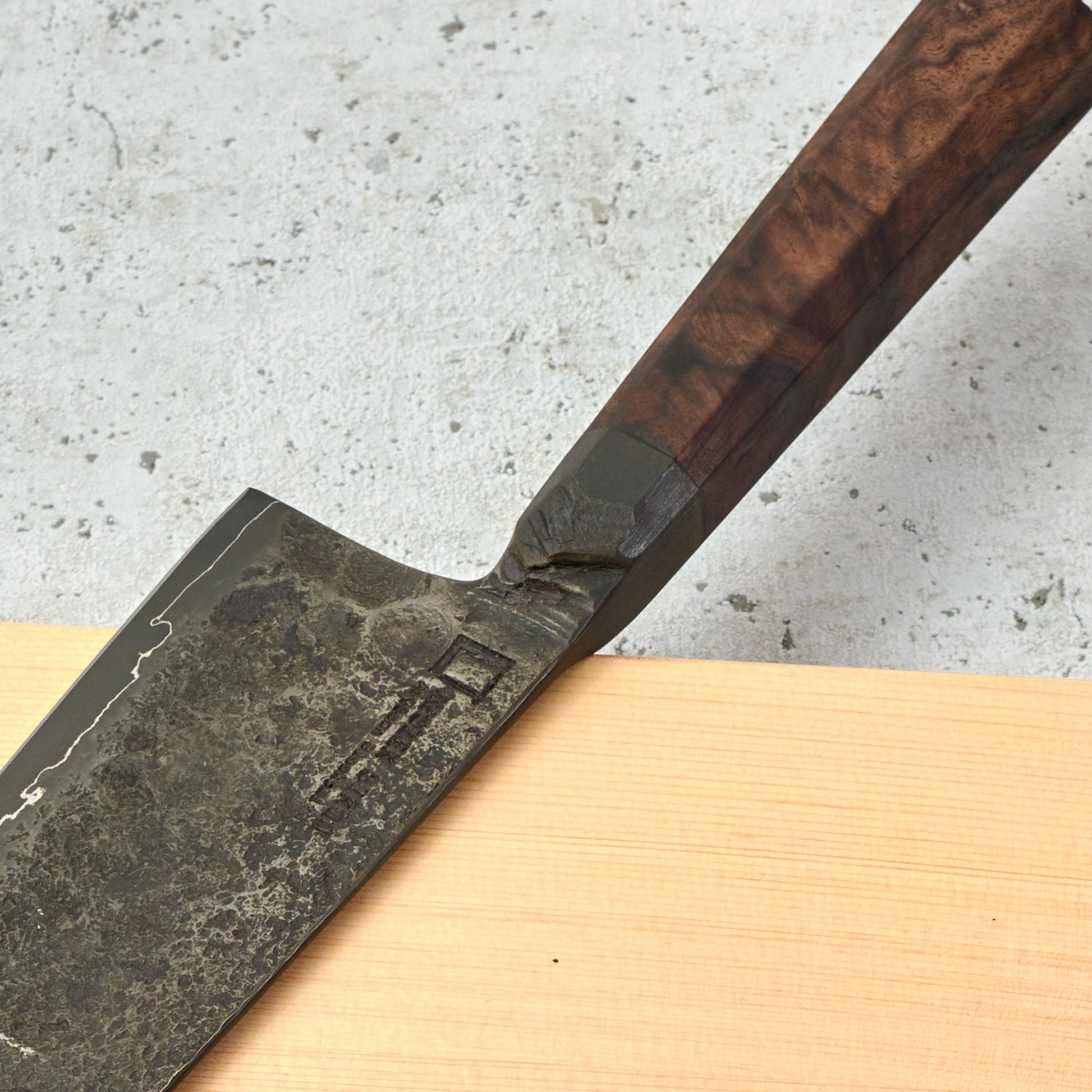 Gyuto 230mm Forged S GoMai – side profile