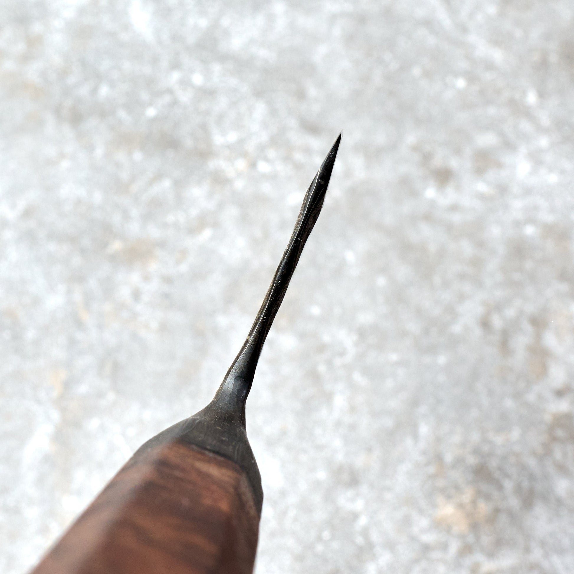 Gyuto 230mm Forged S GoMai Integral Claro Walnut – view 6