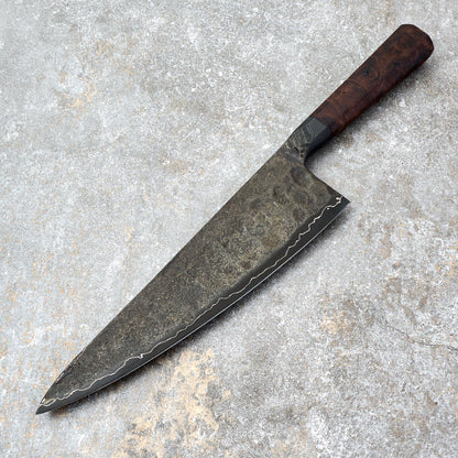 Gyuto 230mm Forged S GoMai Integral Claro Walnut