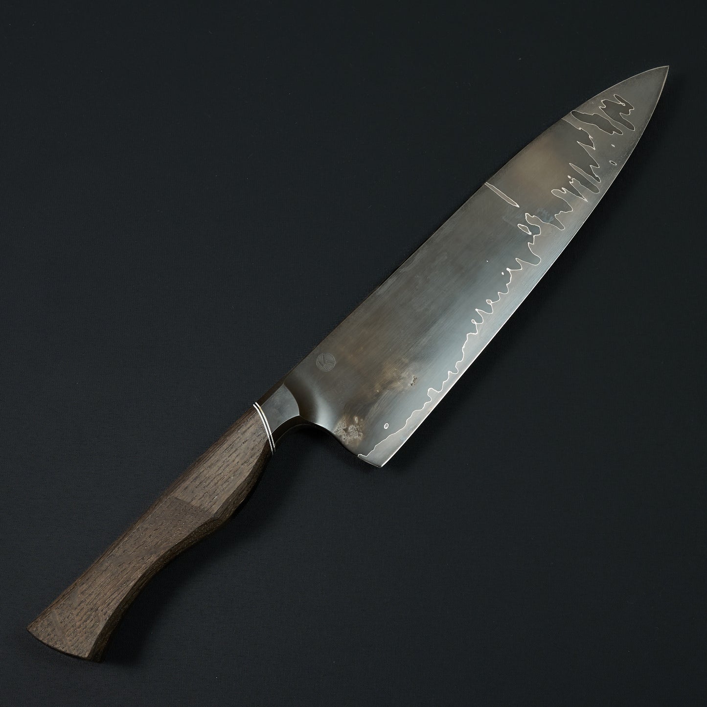 Gyuto 235mm GoMai Apex Ultra Integral Stabalized Bog Oak