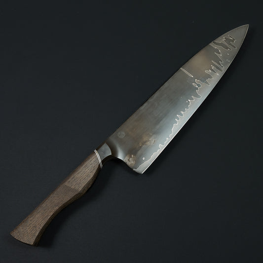 Gyuto 235mm GoMai Apex Ultra Integral Stabalized Bog Oak