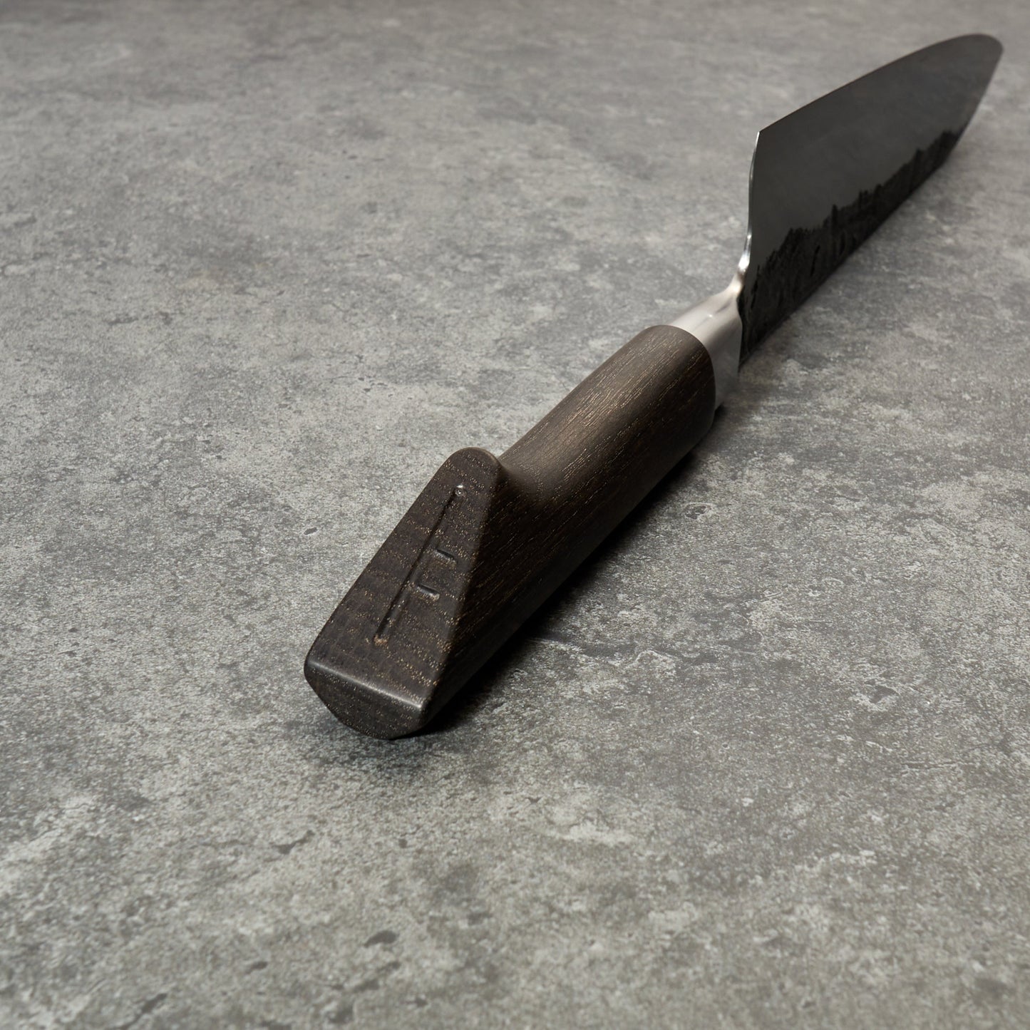 Gyuto 230mm Integral 'Duir' Celtic Ogham 'S' Grind – view 9