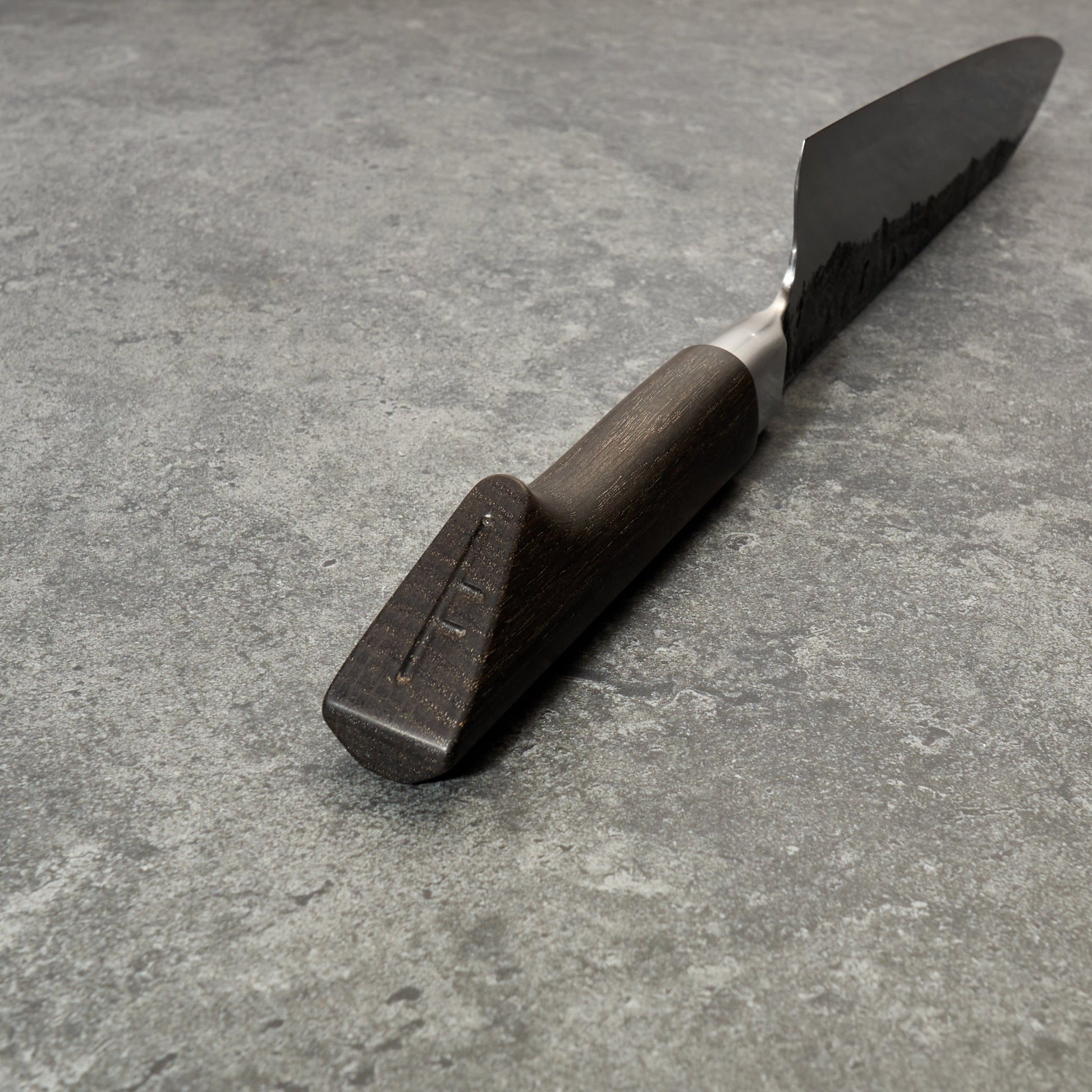 Gyuto 230mm Integral 'Duir' Celtic Ogham 'S' Grind – view 9