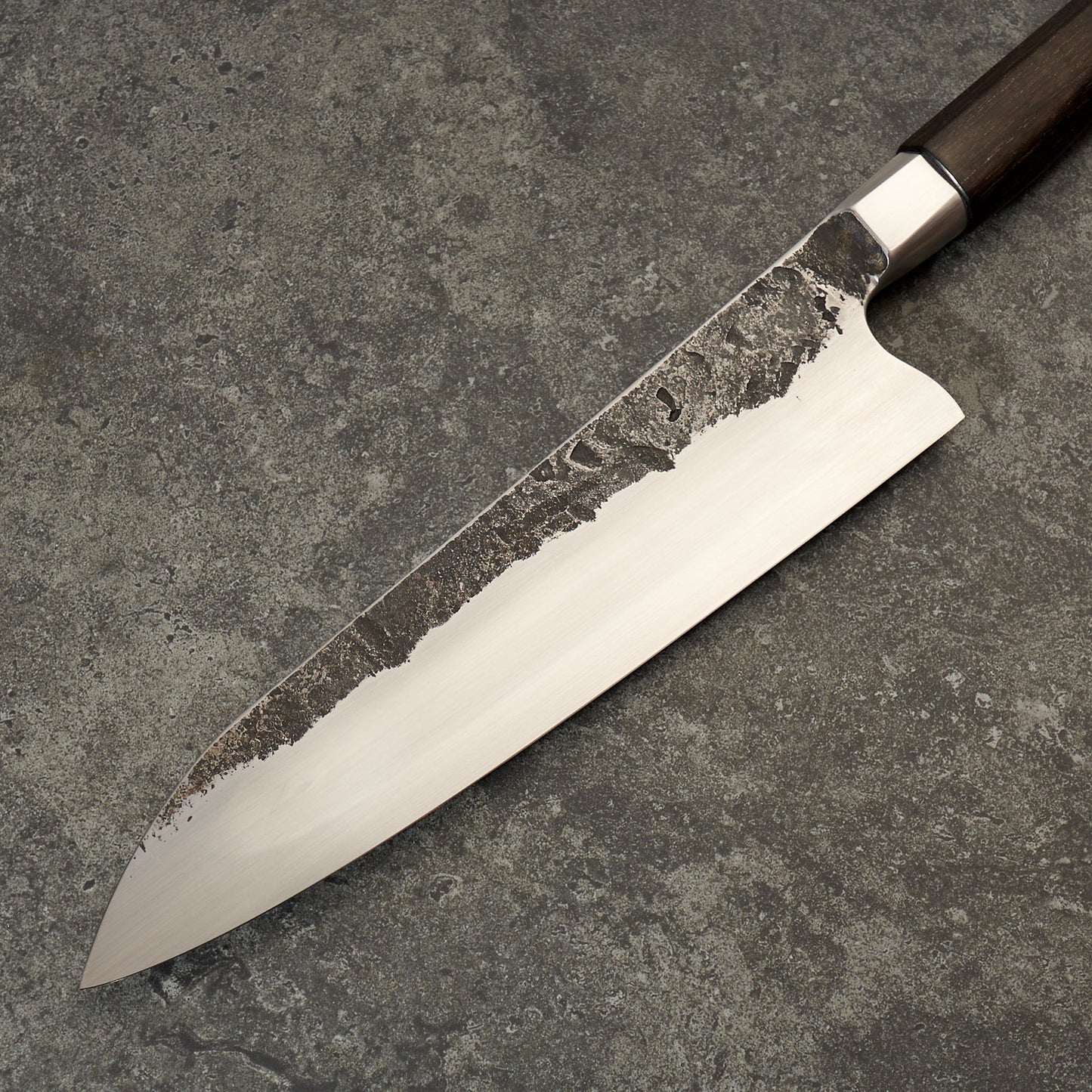 Gyuto 230mm Integral 'Duir' Celtic Ogham 'S' Grind – view 6