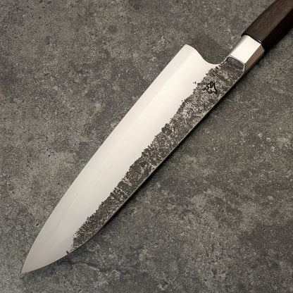 Gyuto 230mm Integral 'Duir' Celtic Ogham 'S' Grind – view 7