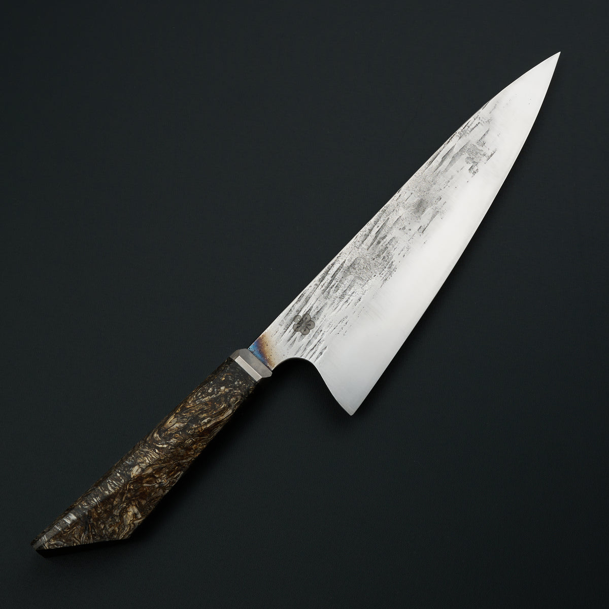 Gyuto 240mm 1.2419 Mono Titanium and Hempwood